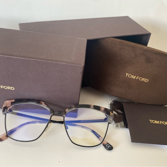 Tom Ford Black and Brown Men´s Glasses